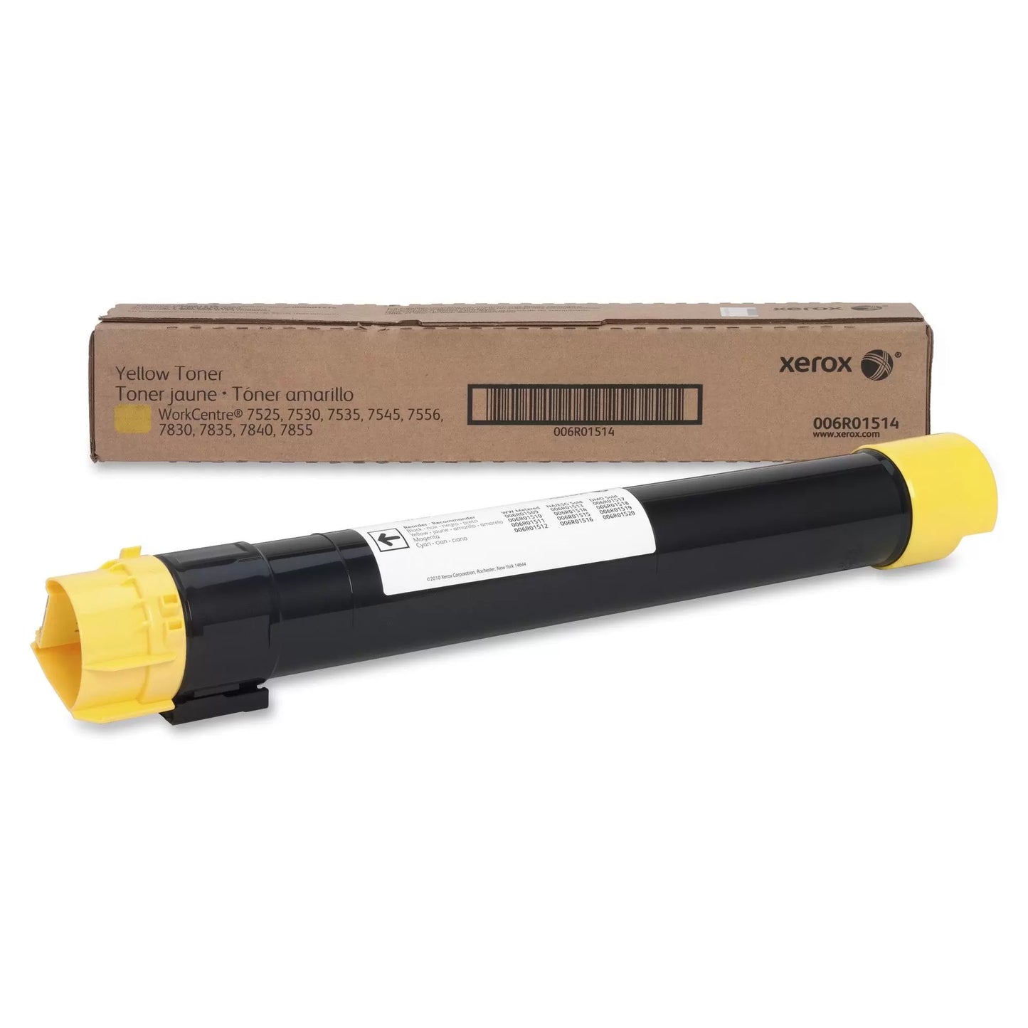 New, Pre-Owned - Xerox 006R01514Â Standard Yield Yellow Toner Cartridge
