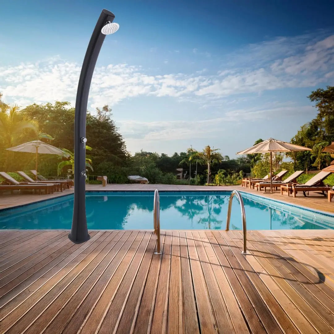 Sunneday Outdoor Solar Showers | Multiple Styles | Solar-Heated | Pool, Beach & Backyard