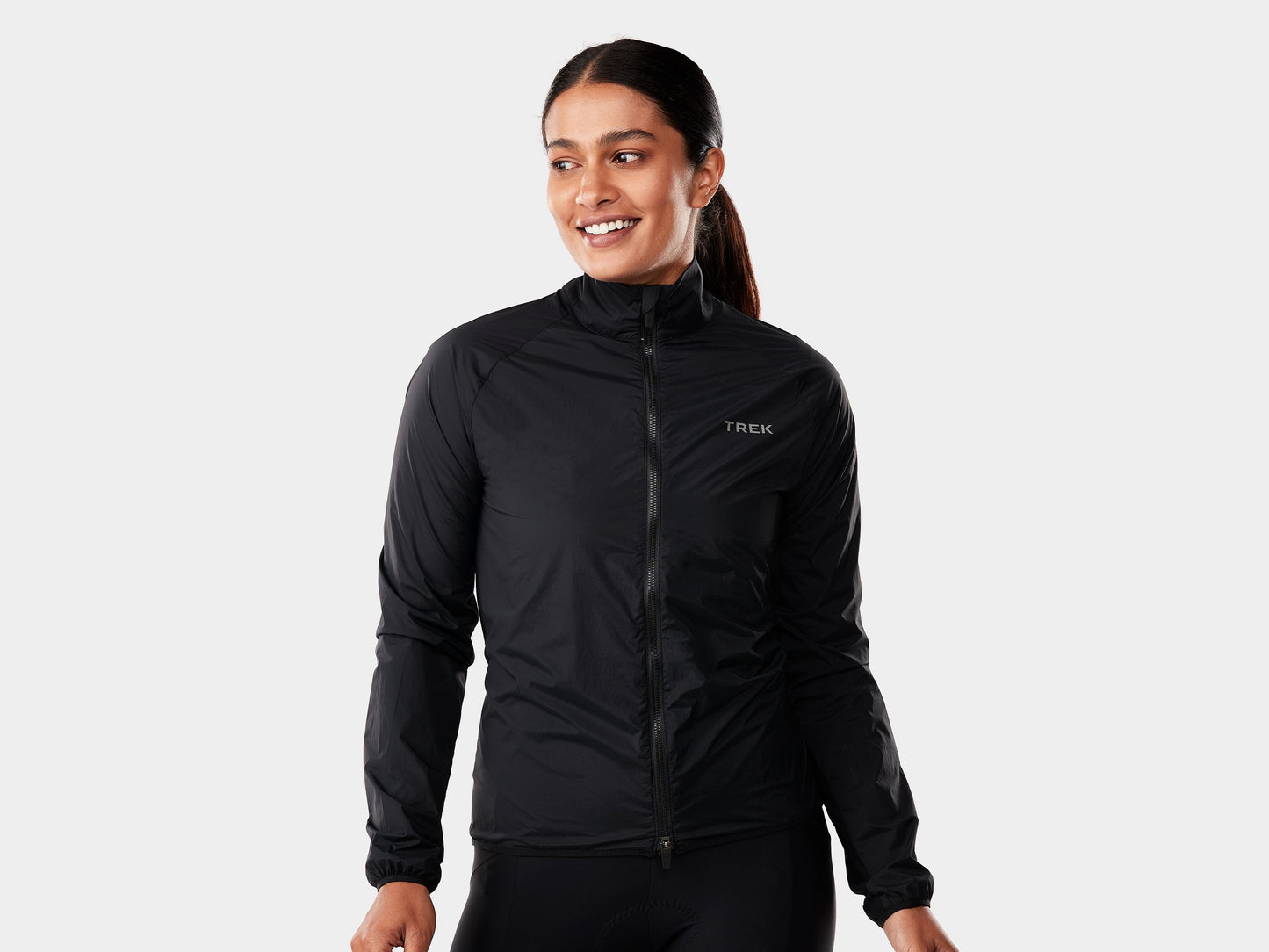 Trek Circuit Wind Women Small Black Jacket