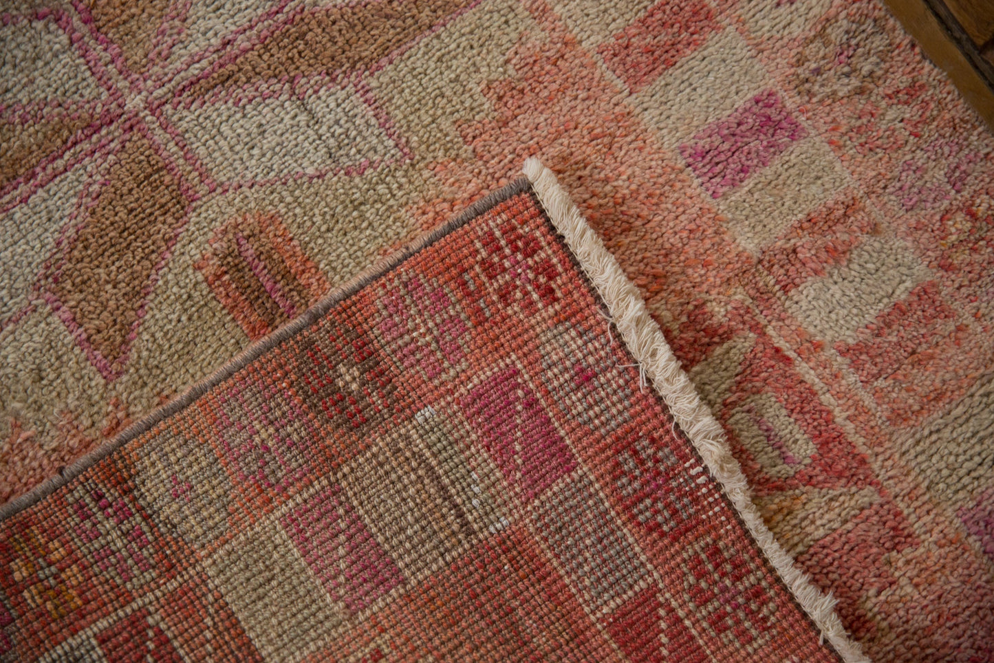 3x14 Vintage Distressed Kurd Rug Runner