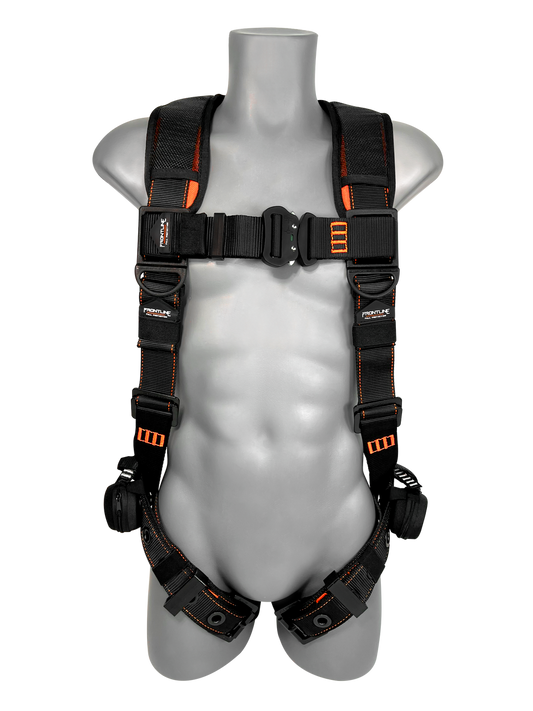 Frontline 110VTB Combat Lite Vest Style Harness with Aluminum Hardware and Suspension Trauma Straps 3X/4X