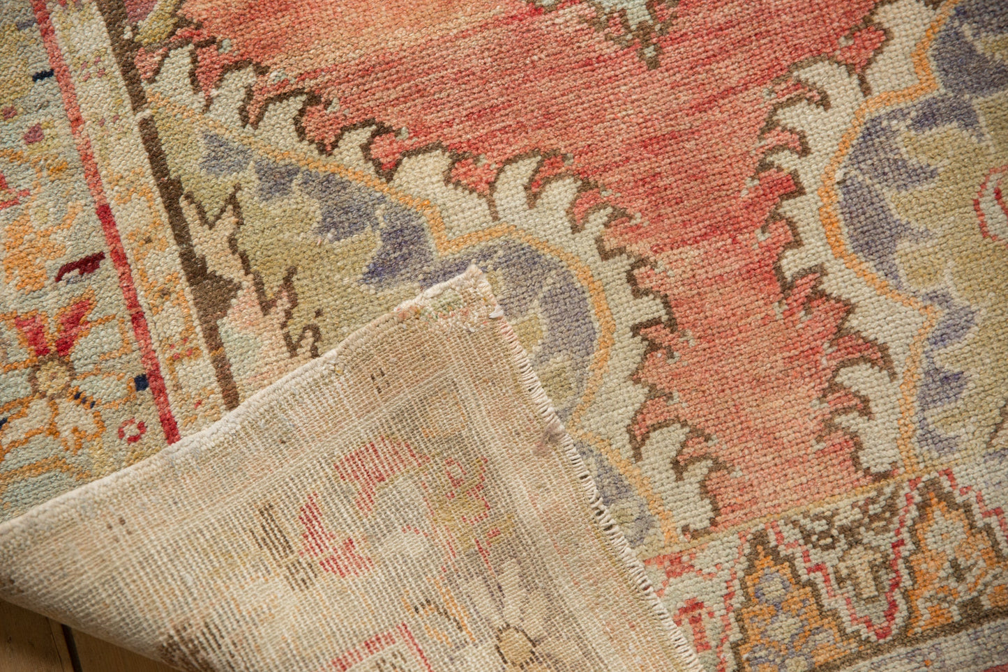3x6 Vintage Distressed Oushak Rug Runner
