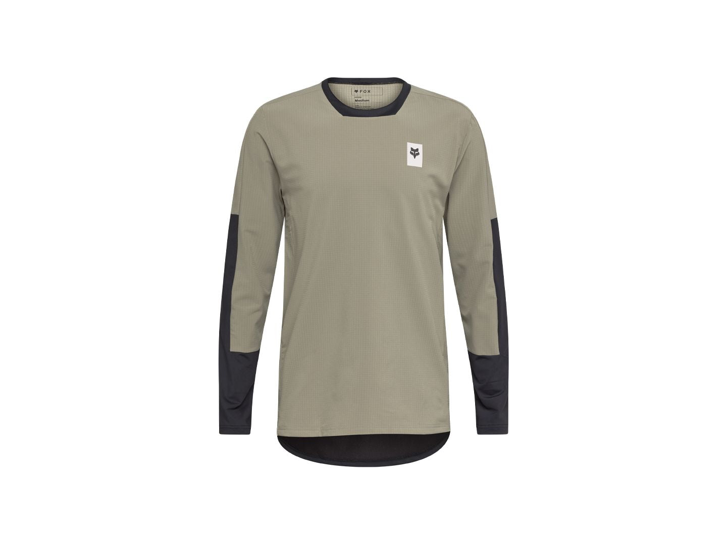 Fox Racing 25 Defend Thermal LS Large Light Brown Jersey