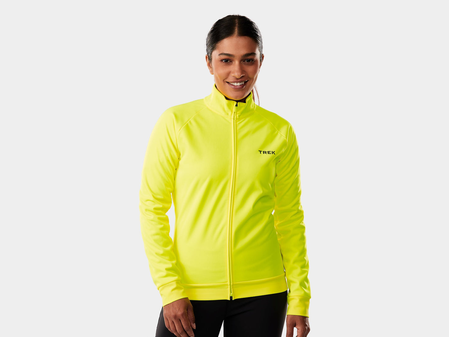 Trek Circuit Softshell Women XS Radioactive Yellow Jacket