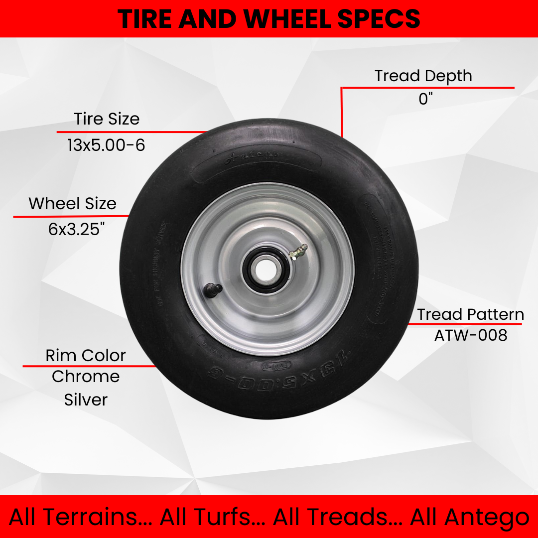 13x5.00-6 Hustler Tire & Wheel Set
