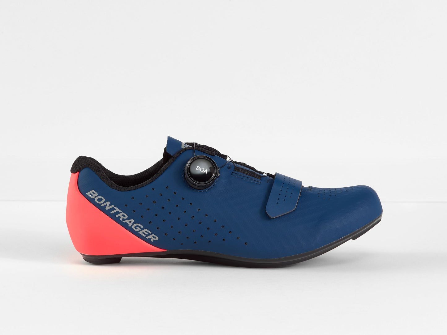 Bontrager Circuit Road 41.5 Nautical Navy/RadioactCoral Shoe