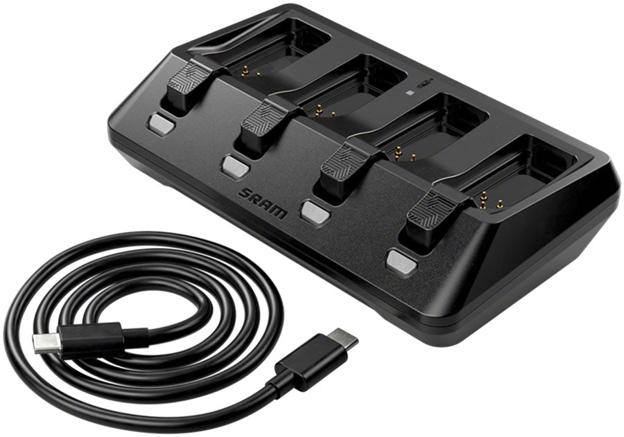SRAM AXS Battery 4-Port Black Charger