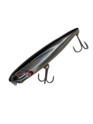 Pencil Popper - Chrome w/ Orange