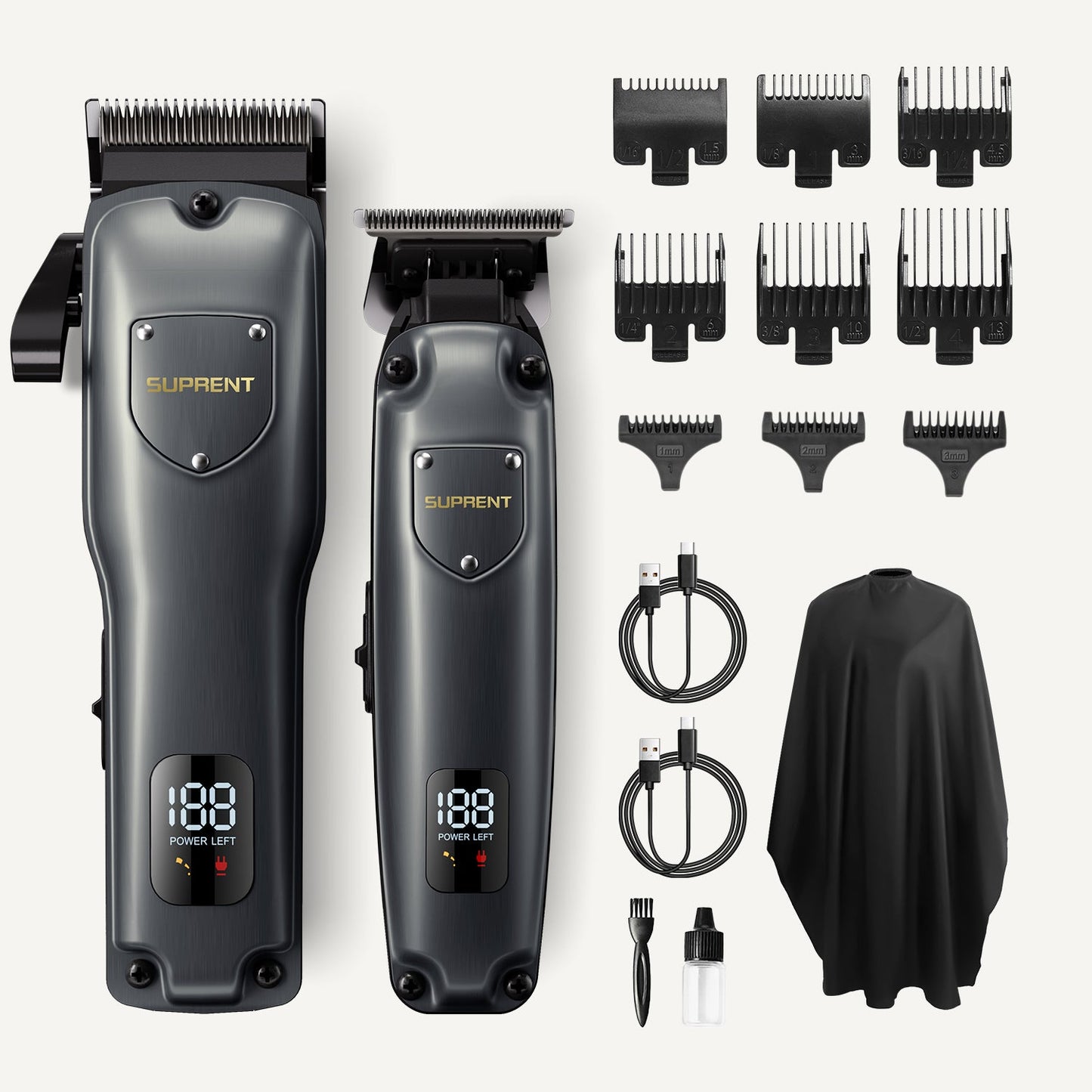 The Gray Shield Clipper and Trimmer Combo-Supplier-specific