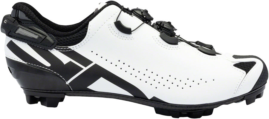 SIDI Tiger 2S SRS Mountain Clipless Shoes - Men's White/Black 44