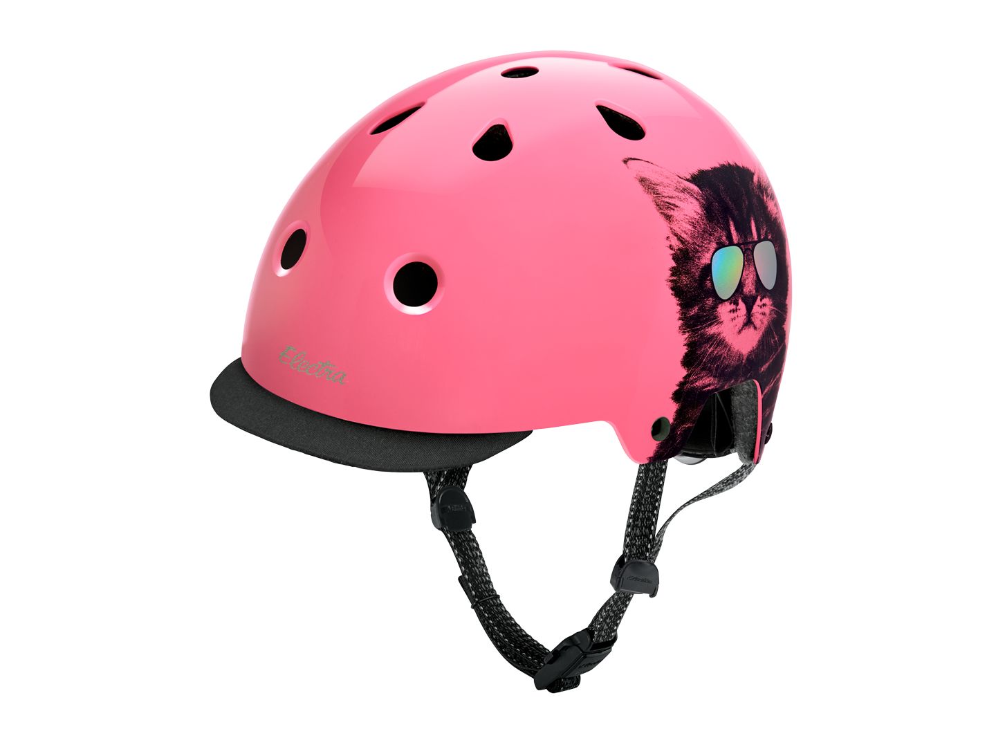Electra Lifestyle Lux Cool Cat Small Pink CPSC Helmet