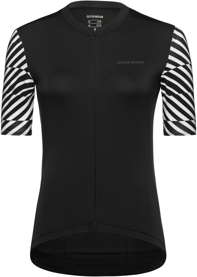 Gorewear Swiftride Optical Jersey - Black/White Women's Medium