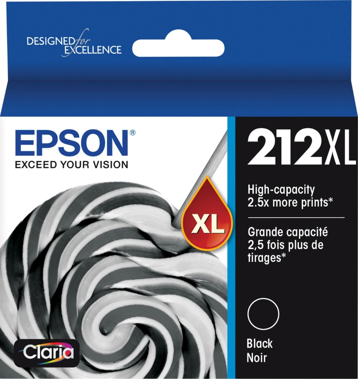 New, Pre-Owned - Epson 212XL High Capacity Ink Cartridge Black