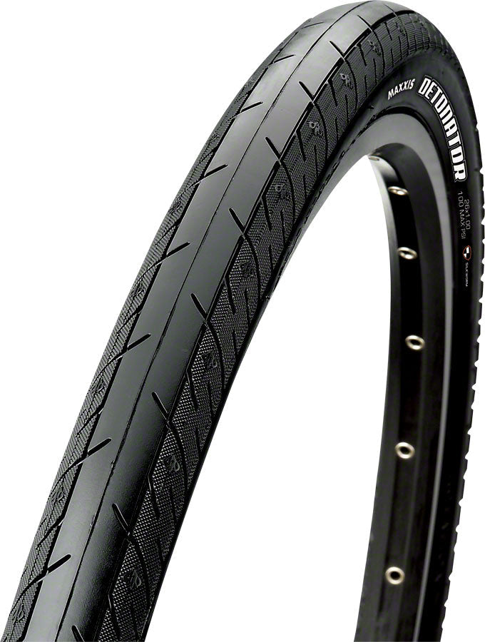 Maxxis Detonator Tire - 700 x 25 Clincher Wire Black