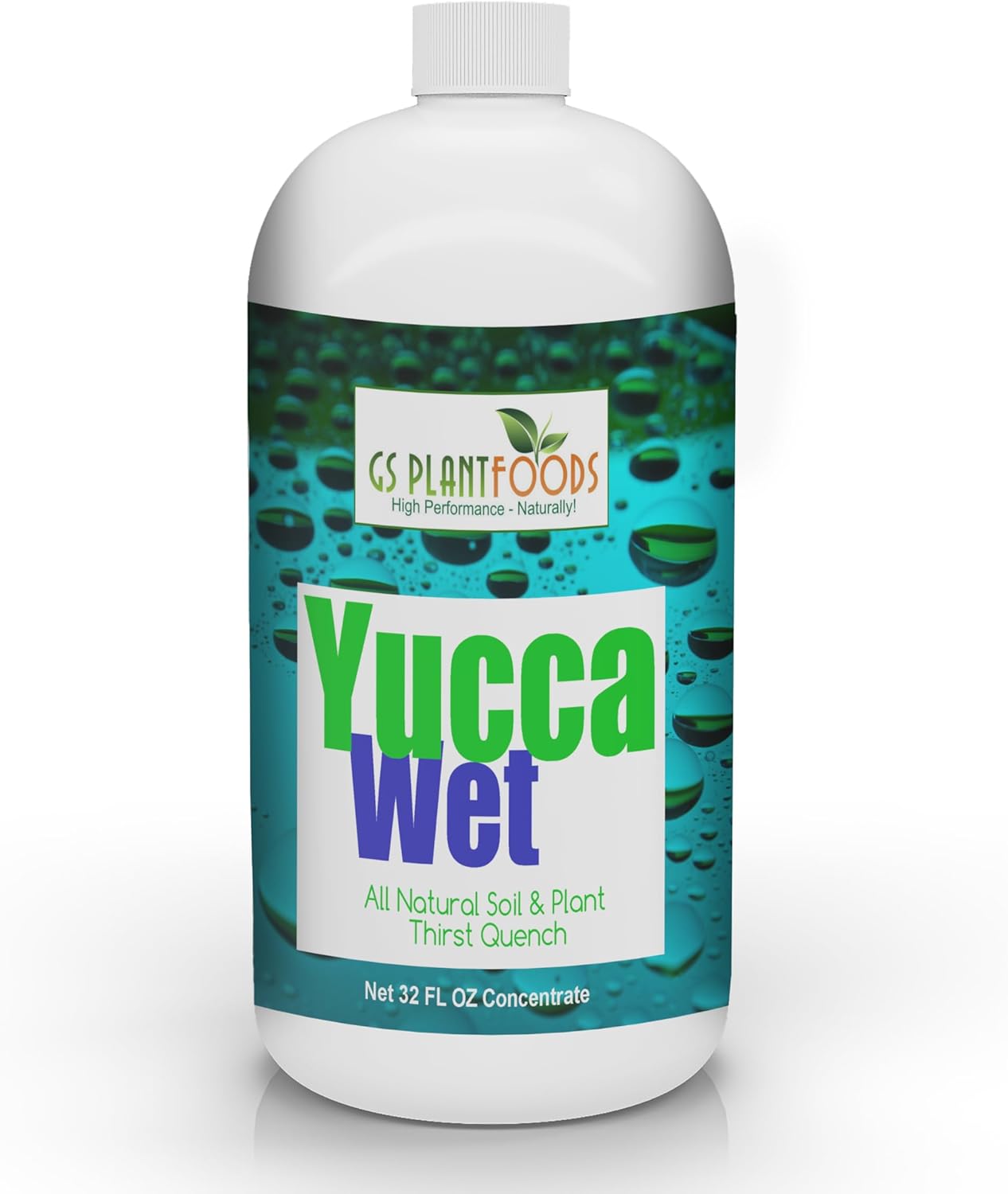 Yucca Wet, Liquid Yucca Extract- Heat fighting, Organic wetting Agent and surfactant