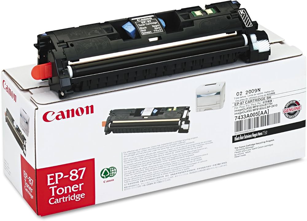 New, Pre-Owned - New, Pre-Owned - EP-87 High Yield Black Toner Cartridge, 7433A005
