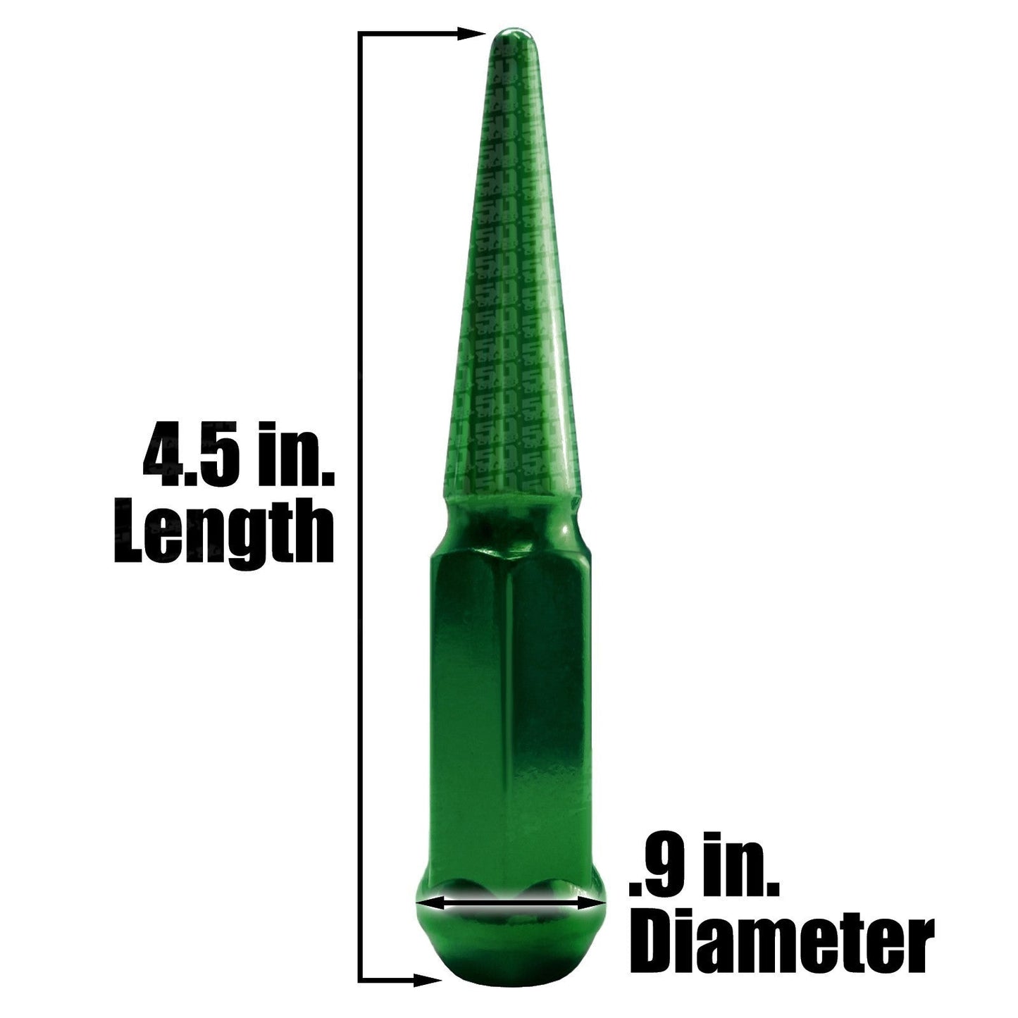 4.5 Inch Spike Lug Nut Singles
