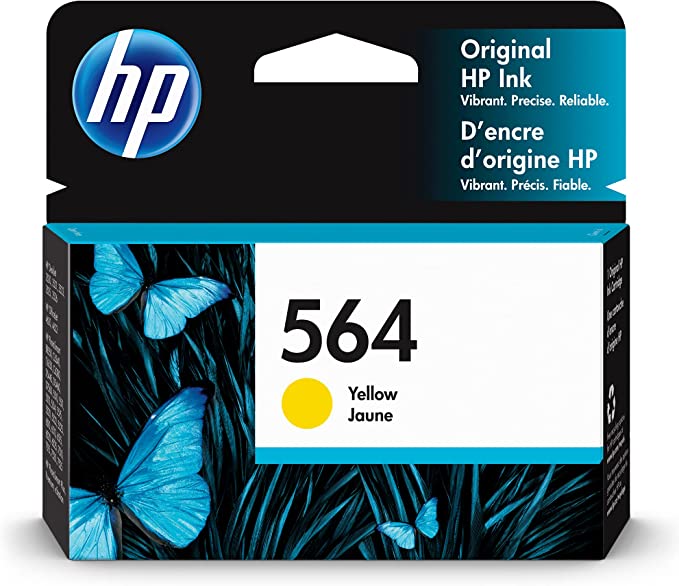 New, Pre-Owned - HP 564 (CB320WN) Yellow Ink Cartridge