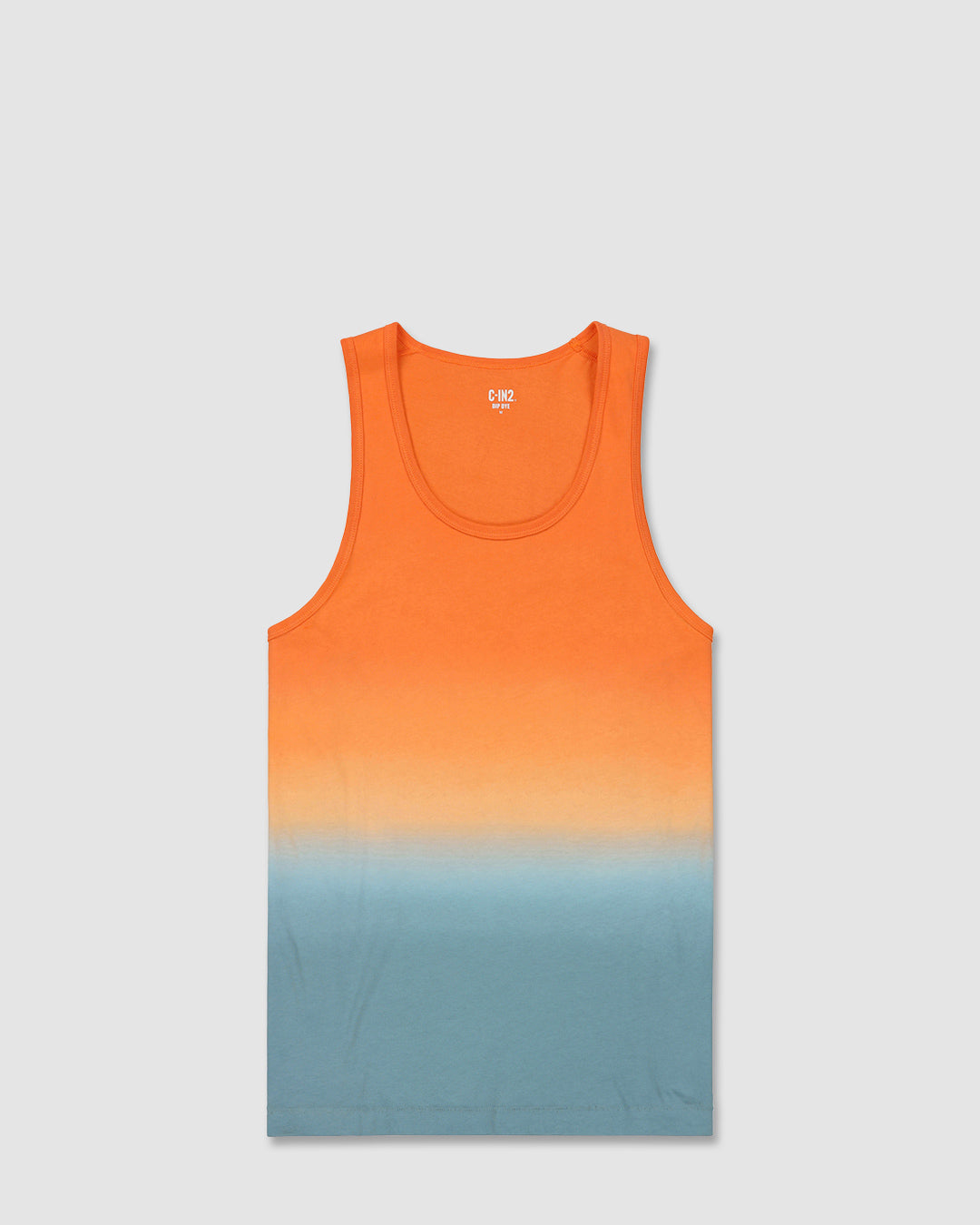 Dip Dye Relaxed Tank Goldfish Orange