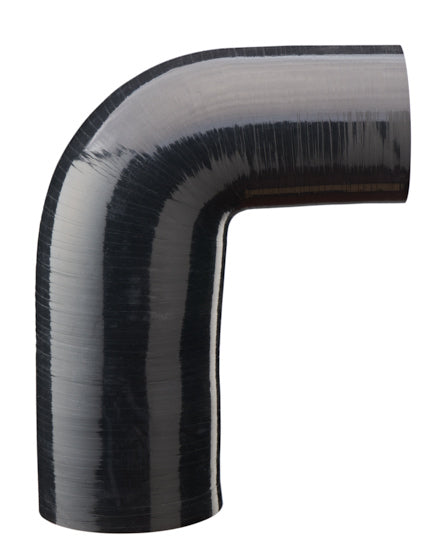 3.5" to 3" ID Gloss Black - long leg on 3.5"