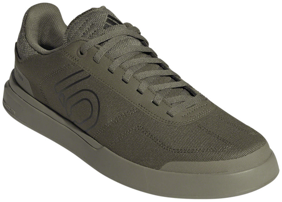Five Ten Sleuth Deluxe Canvas Flat Shoes - Men's Focus Olive/Core BLK/Orbit Green 10.5