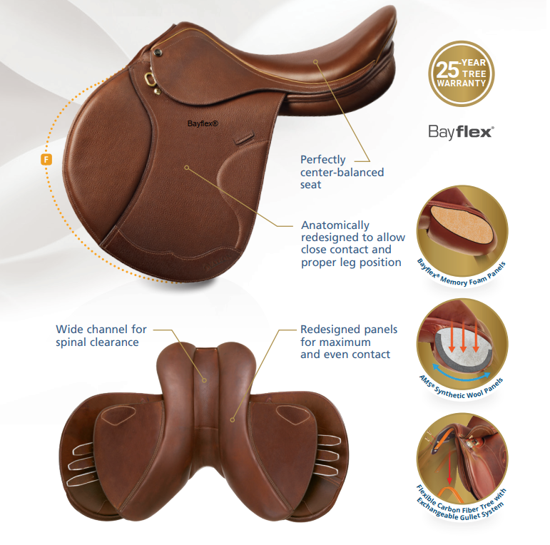 Palermo II - Medium Saddle