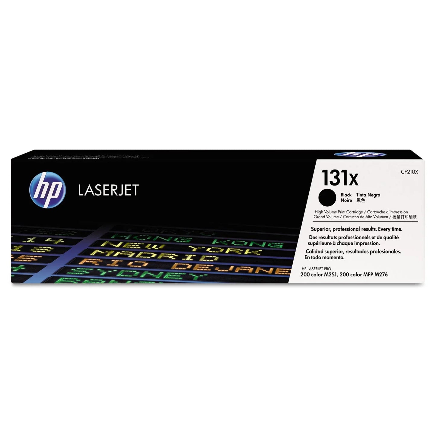 New, Pre-Owned - HP 131X High Yield Black Toner Cartridge, CF210X