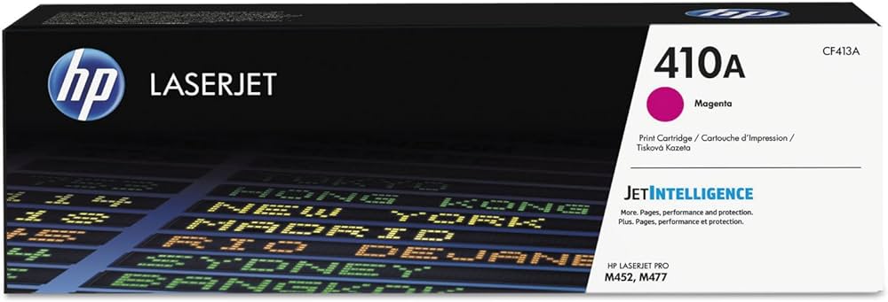 New, Pre-Owned - HP 410A Standard-Yield Magenta Laser Toner Cartridge, CF413A
