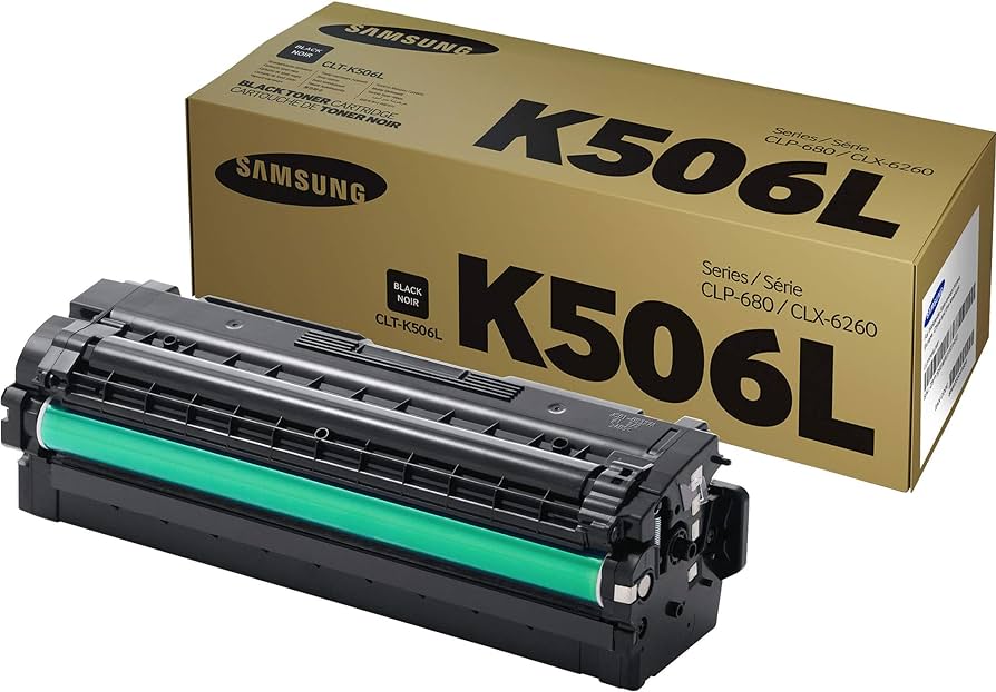 New, Pre-Owned - Samsung K506L High Yield Black Toner Cartridge, CLT-K506L