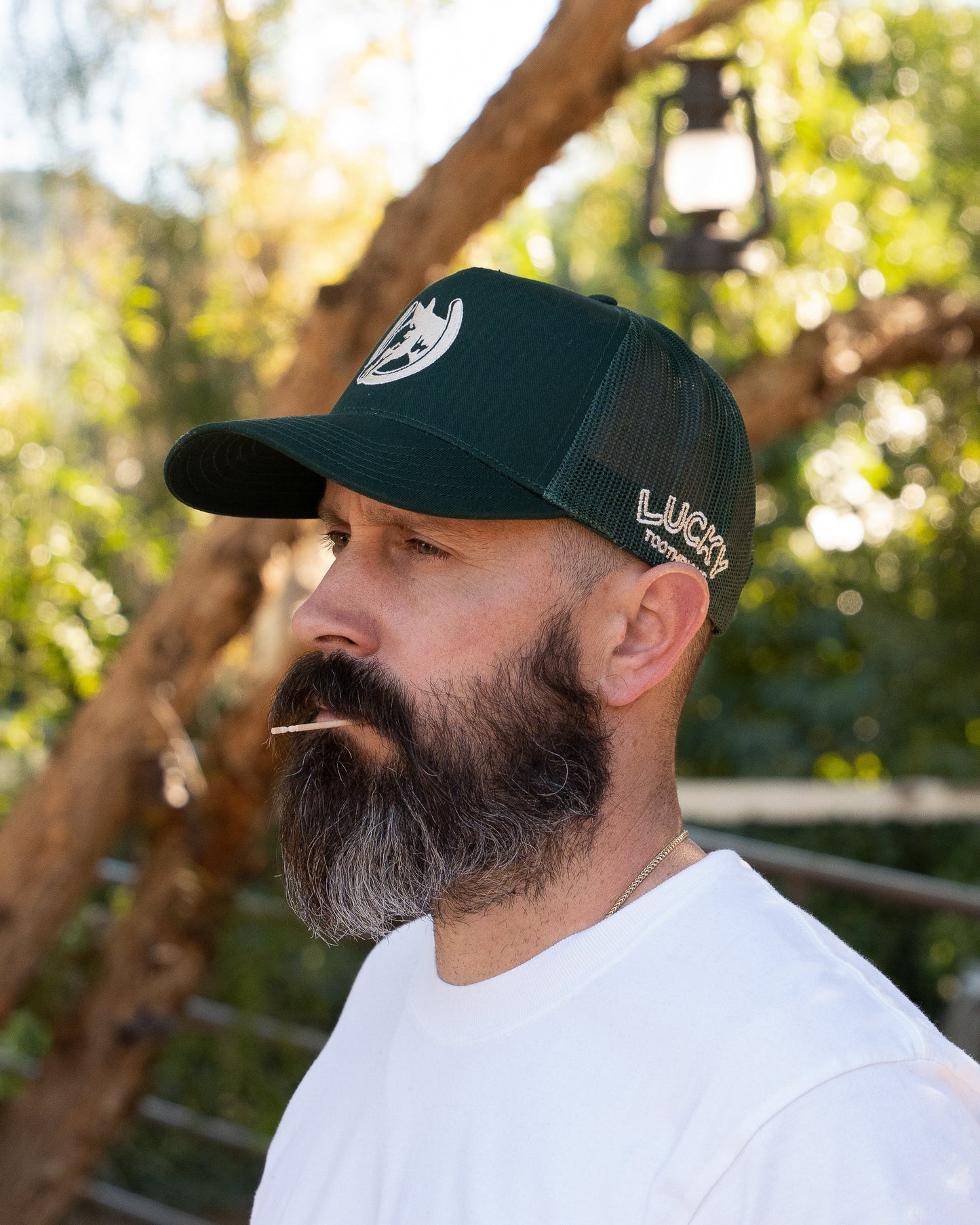 Lucky Toothpicks - Lucky Logo Trucker Hat