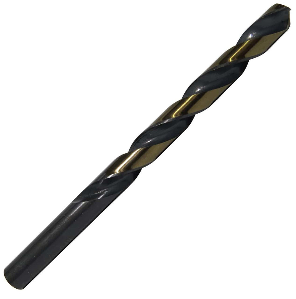 9/64" HSS Black & Gold Split Point Stub Drill Bit, Contractor Grade, KFDST9/64