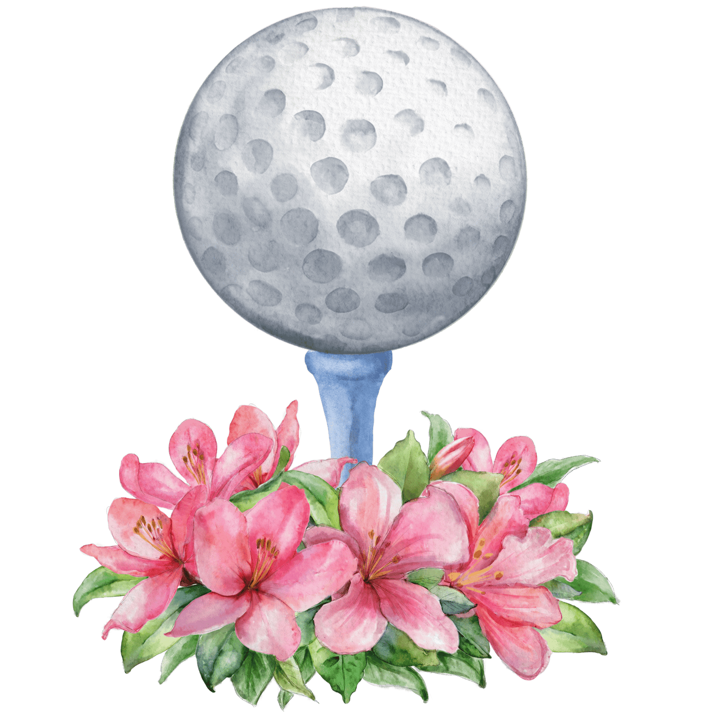 Fairway Floral- Pot Stake