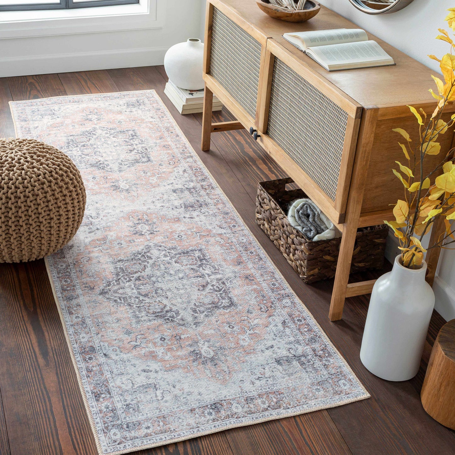 Fatih Tumble Dry Washable Rug