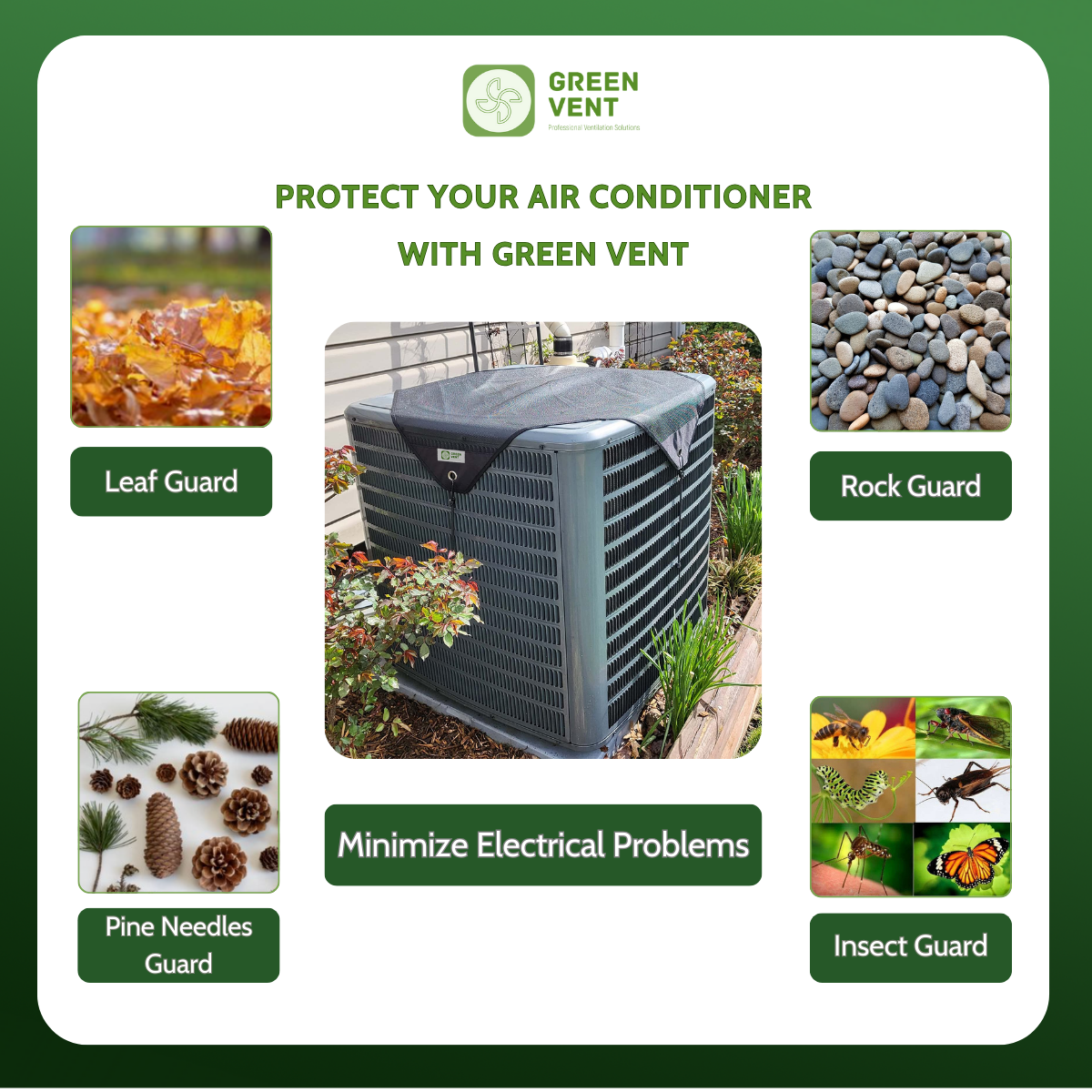 Air Conditioner Cover Universal 36x36