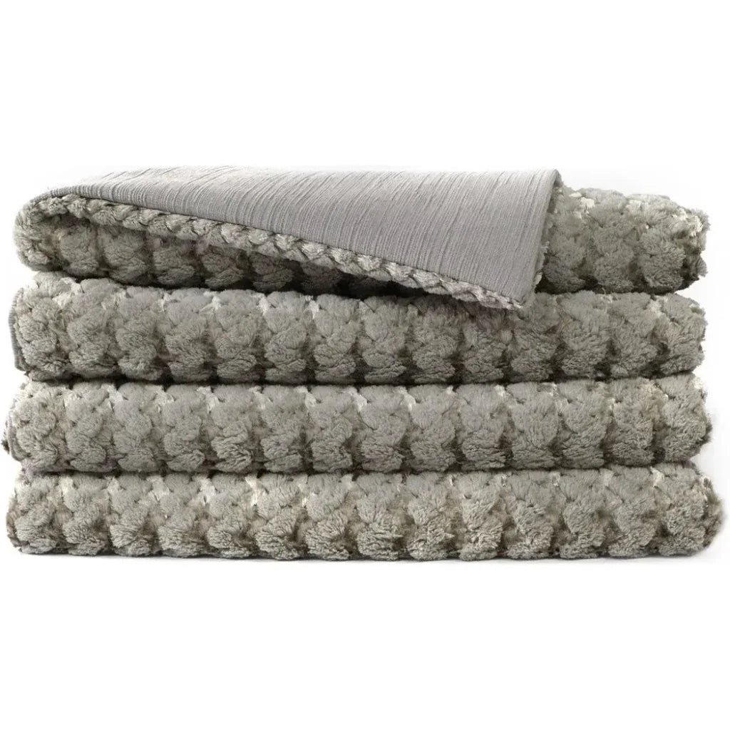 Gene Corded Throw - Grey