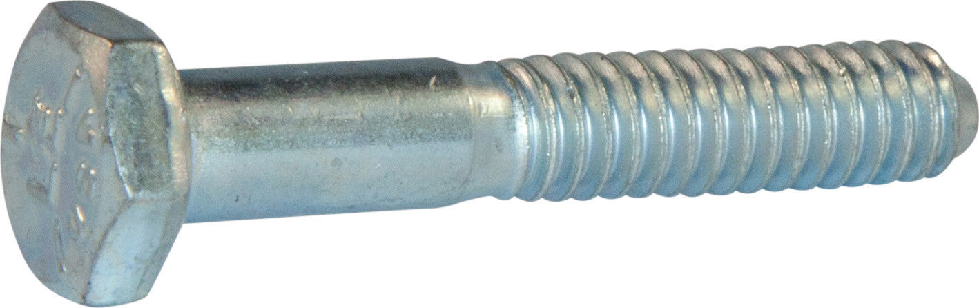 7/16-14 x 2 1/2 Grade 5 Hex Cap Screw Zinc Plated Domestic USA (50)