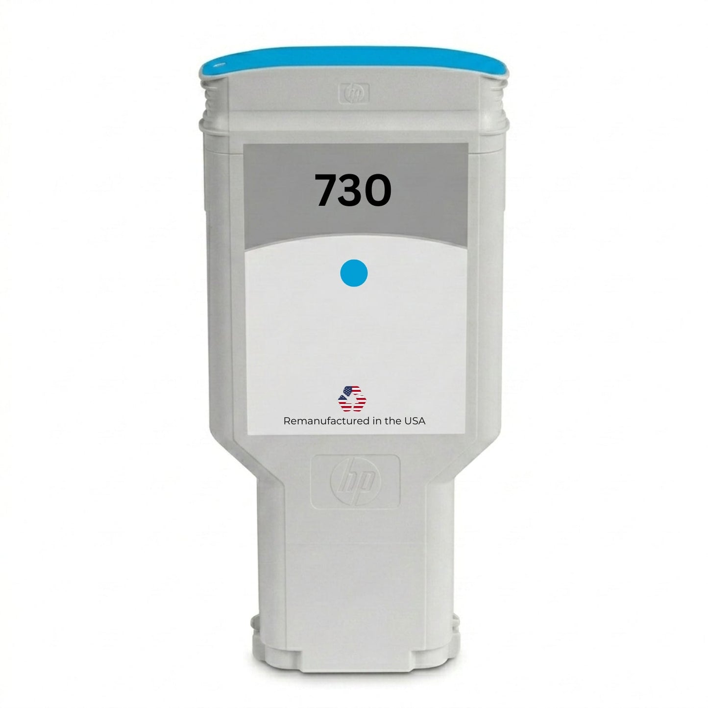 U.S. Remanufactured for HP 730 300ml (P2V68A) Cyan Ink Cartridges