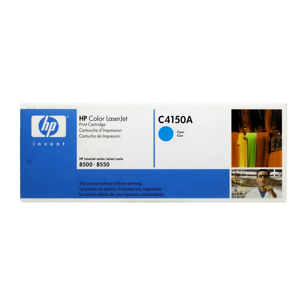 New, Pre-Owned - HP C4150A Cyan LaserJet Toner Cartridge