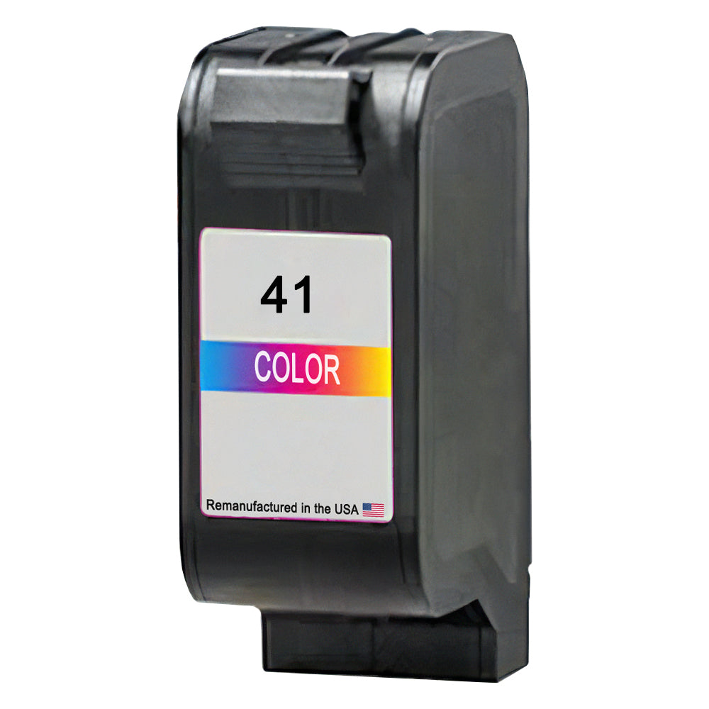 U.S. Remanufactured for HP 41 (51641A) Color Remanufactured in the USA Ink Cartridge