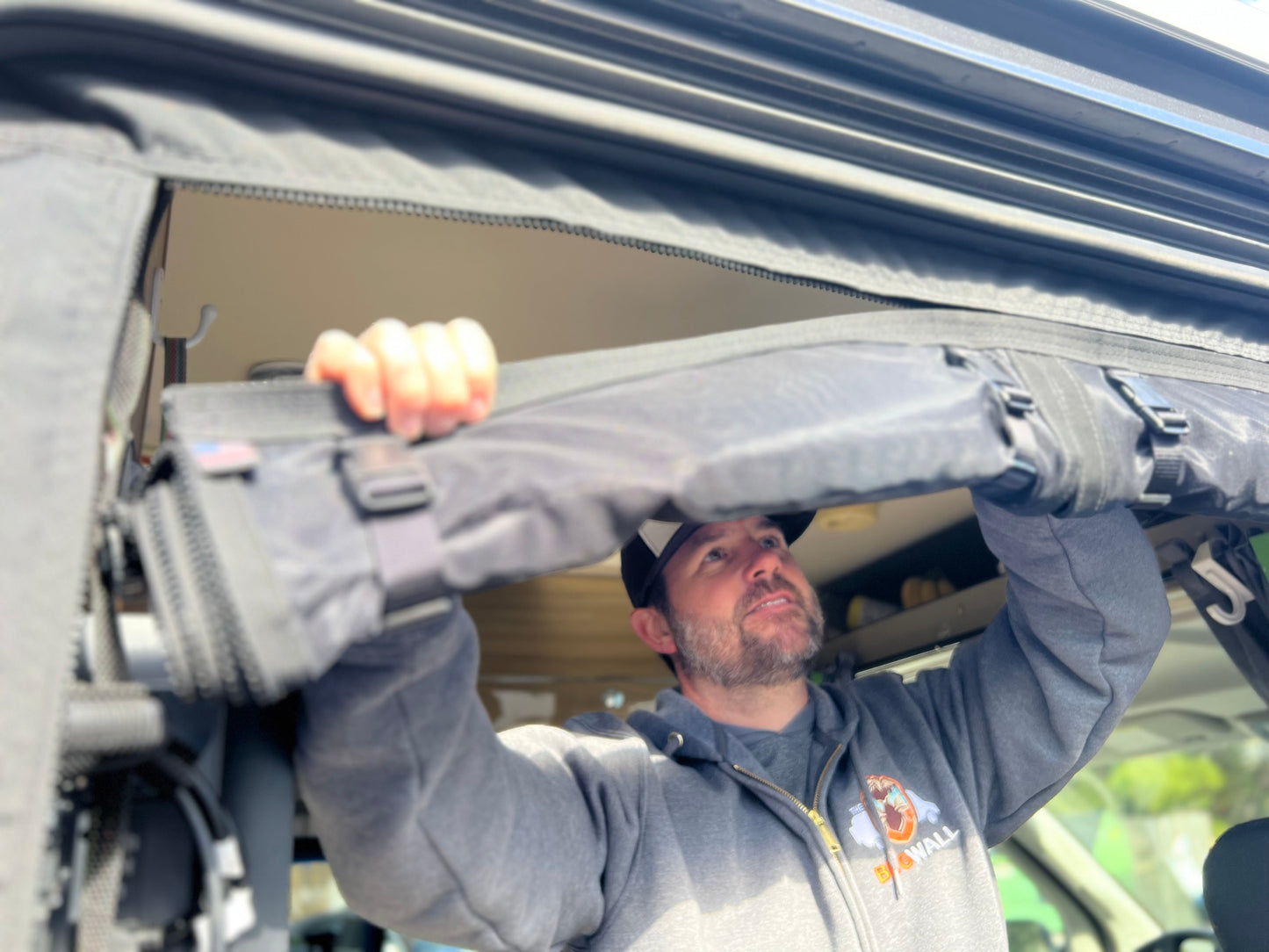 Ford Transit Rear Screen