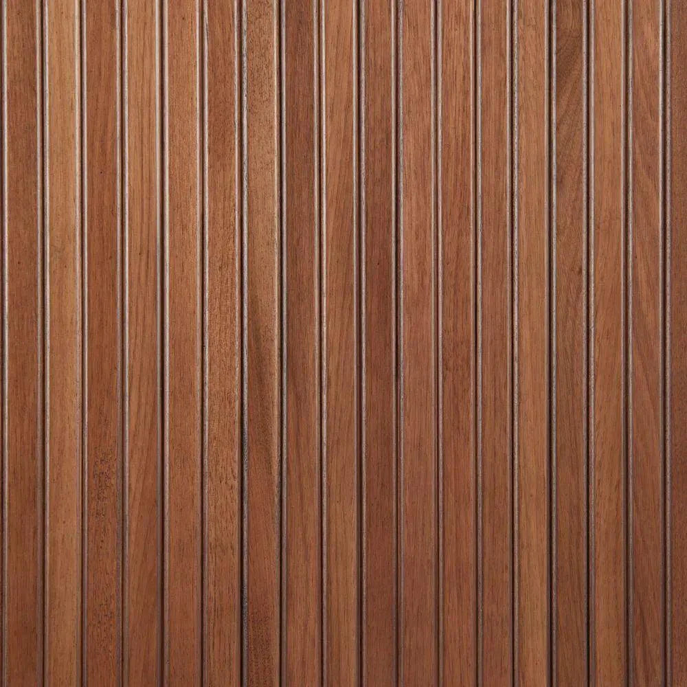 Kazwali Wood Black and Walnut Bench