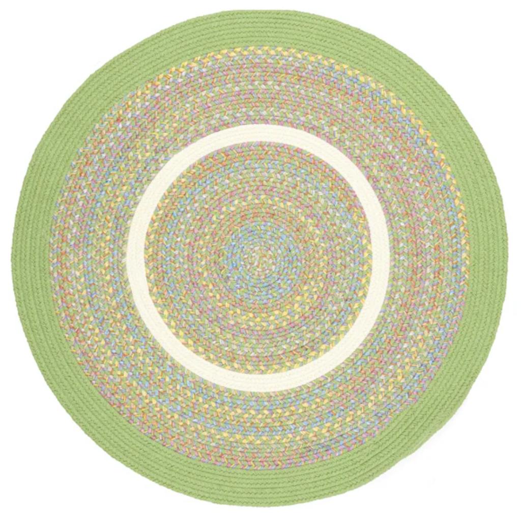 Kids' Isle Braided Round Reversible Area Rugs