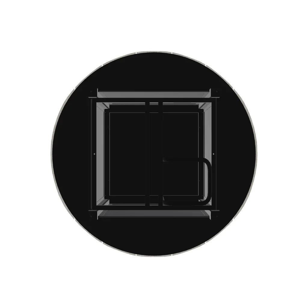 54" Round Polymer Chat Height Fire Table