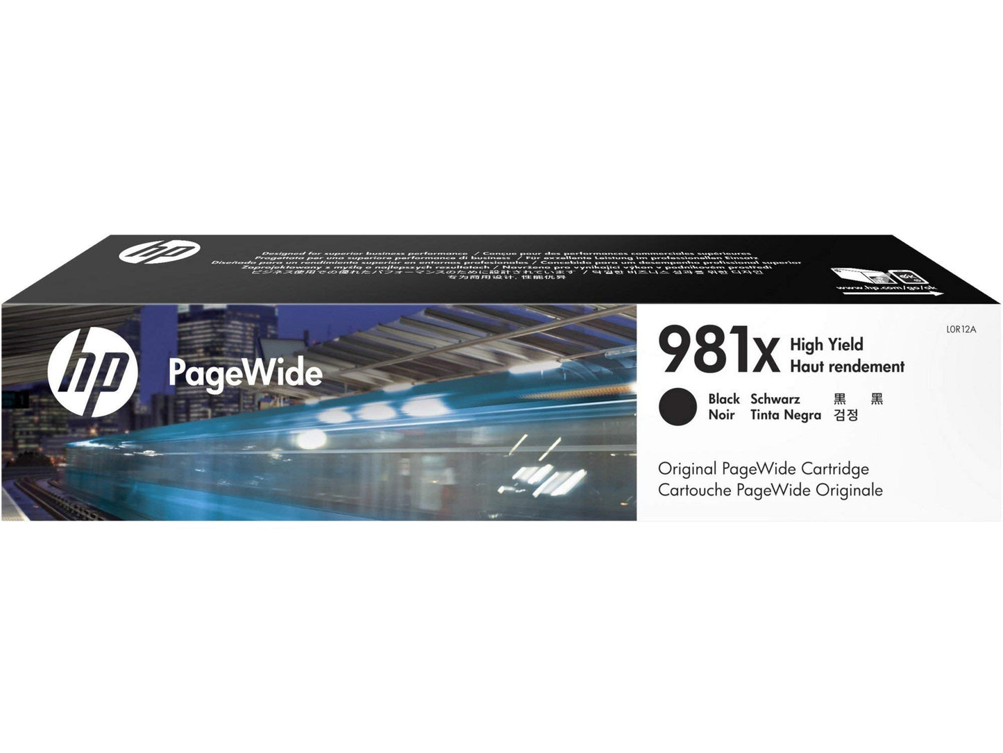 New, Pre-Owned - HP 981X High Yield Black Inkjet Cartridge, L0R12A