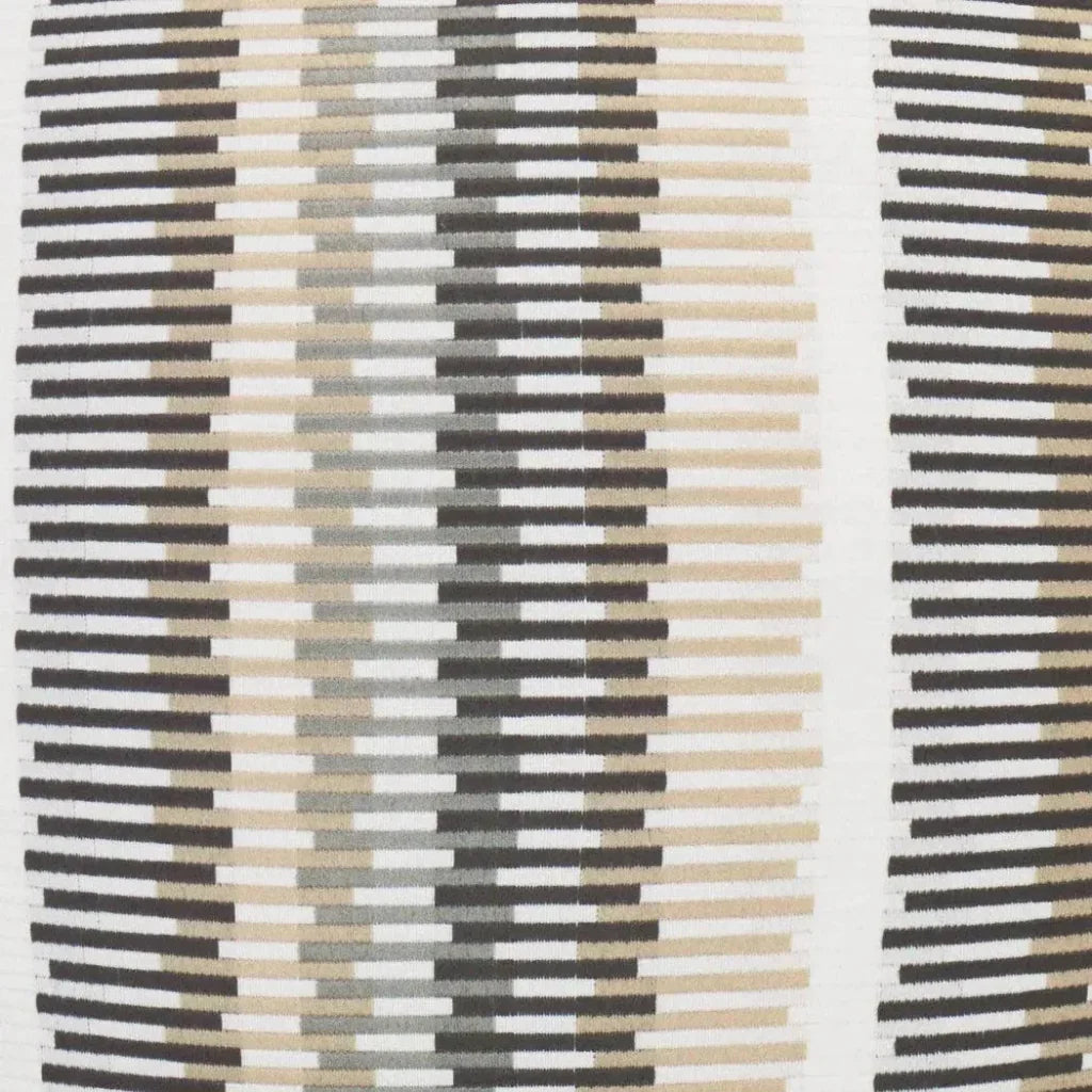 Outdoor Sunfun Stripe Lumbar Pillow - Linen