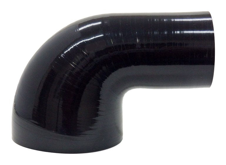 4" to 2.5" ID Gloss Black