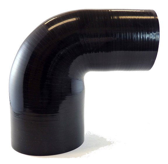 4" to 3" ID Gloss Black