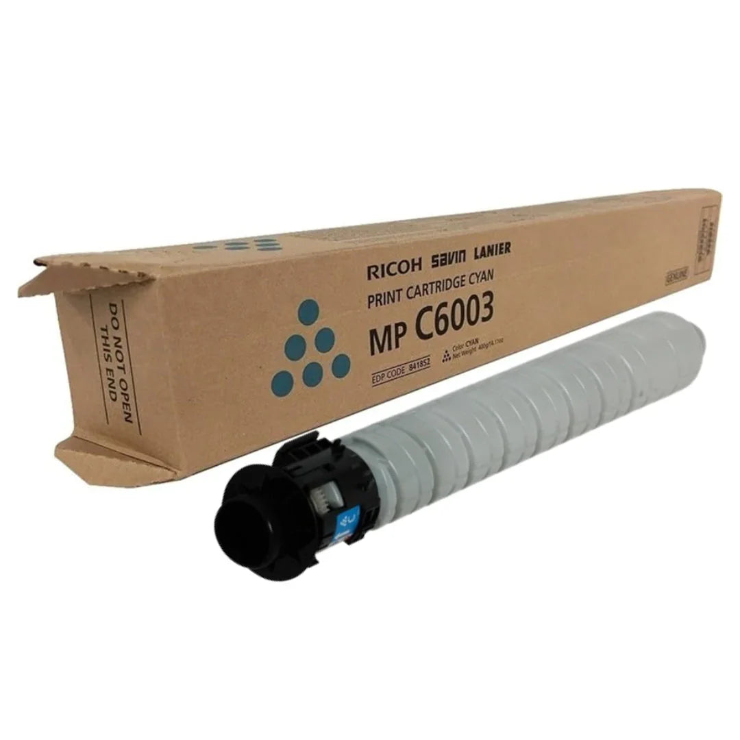 New, Pre-Owned - Ricoh MP C6003 High Yield Cyan Toner Cartridge, 841852