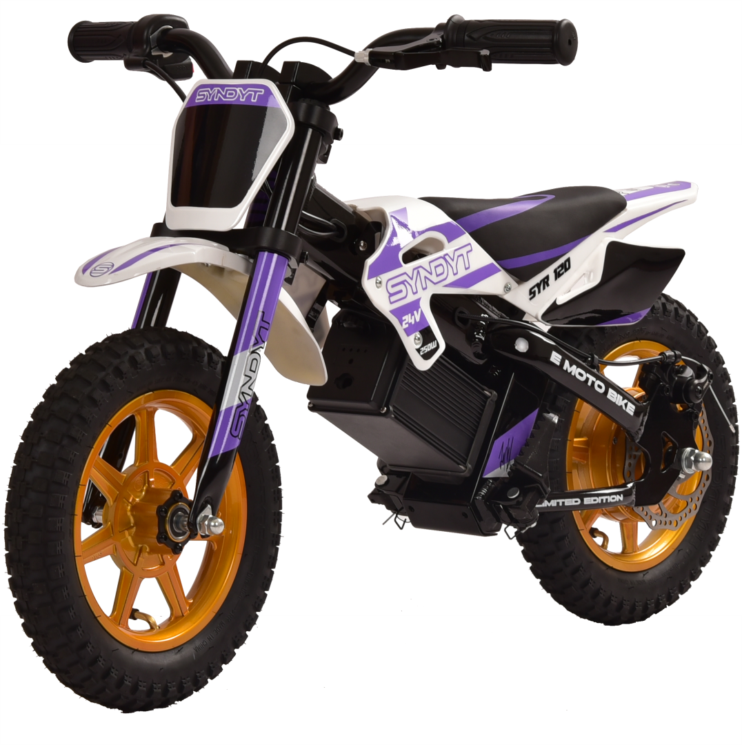SYNDYT SYR 120 12" E-BMX 24 Volts. 10 AH. 250 Watts. 5, 8, 12mph