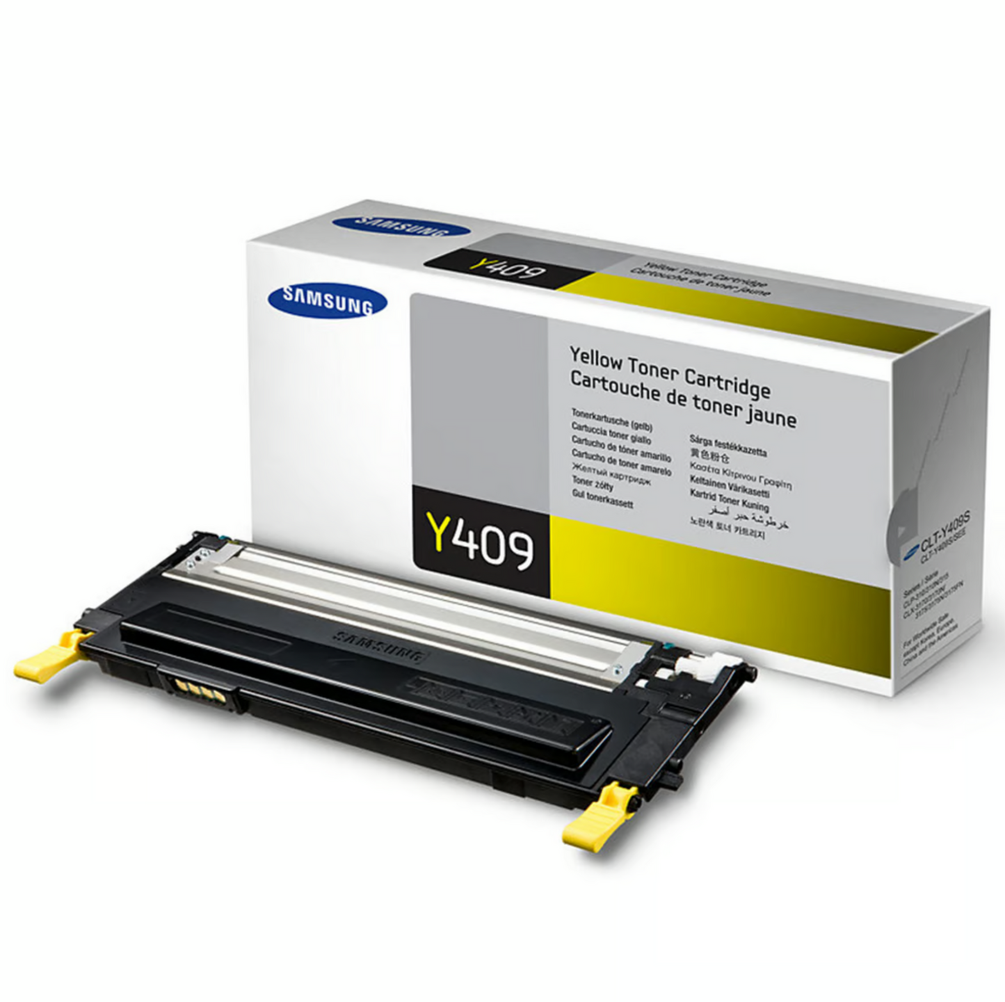 New, Pre-Owned - Samsung CLT-Y409S Yellow Toner Cartridge